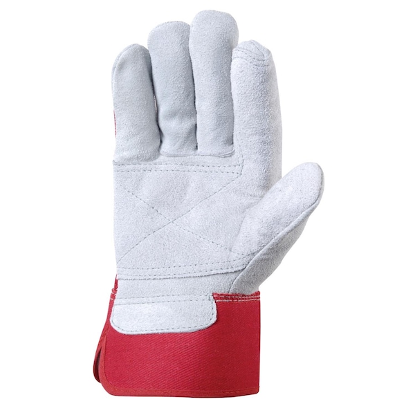 Universal Palm Work Gloves Red L 1 Pair